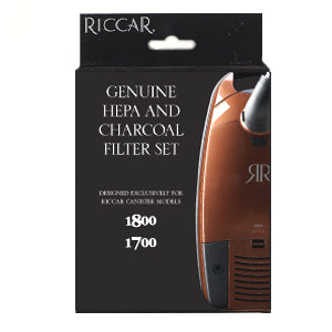 Filter - HEPA - Canister - Riccar Immaculate 1700, 1800 / Simplicity vacuum Gustom, Moxie - Exhaust & Charcoal filter set