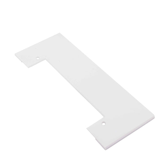 Vacpan trim plate - white