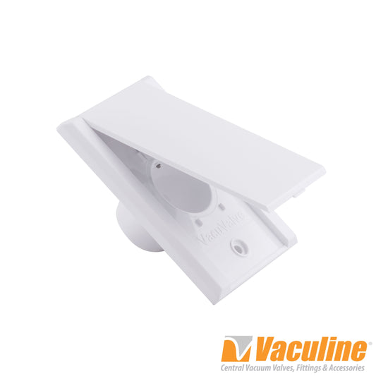 Outlet - Full door, low voltage inlet valve - white