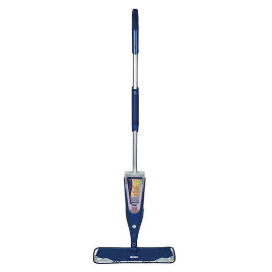 Bona - Pro series spray mop for hardwood floors - includes 34 oz floor cleaner & 18" washable cleaning pad