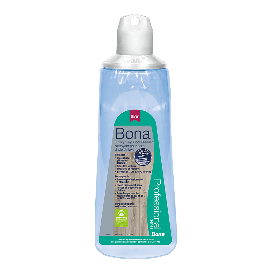 Bona - Pro series luxury vinyl cleaner cartridge - refill - 34 oz