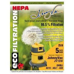 Bag - Hepa - Ghibli AS10 / Johnny vac JV10, AS7, AS8 (5)