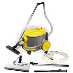 Ghibli / Johnny Vac AS6, JV6 commercial canister vacuum with 15" Lindhaus powerhead