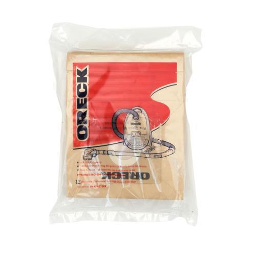 Bag - Paper - Oreck canister Quest MC1000 & Kenmore canister Type B bags (12)