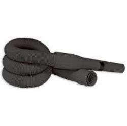 WALLYFLEX STRETCH HOSE WITH ENDS - EXTENDS FROM 6' TO 21' - BLACK