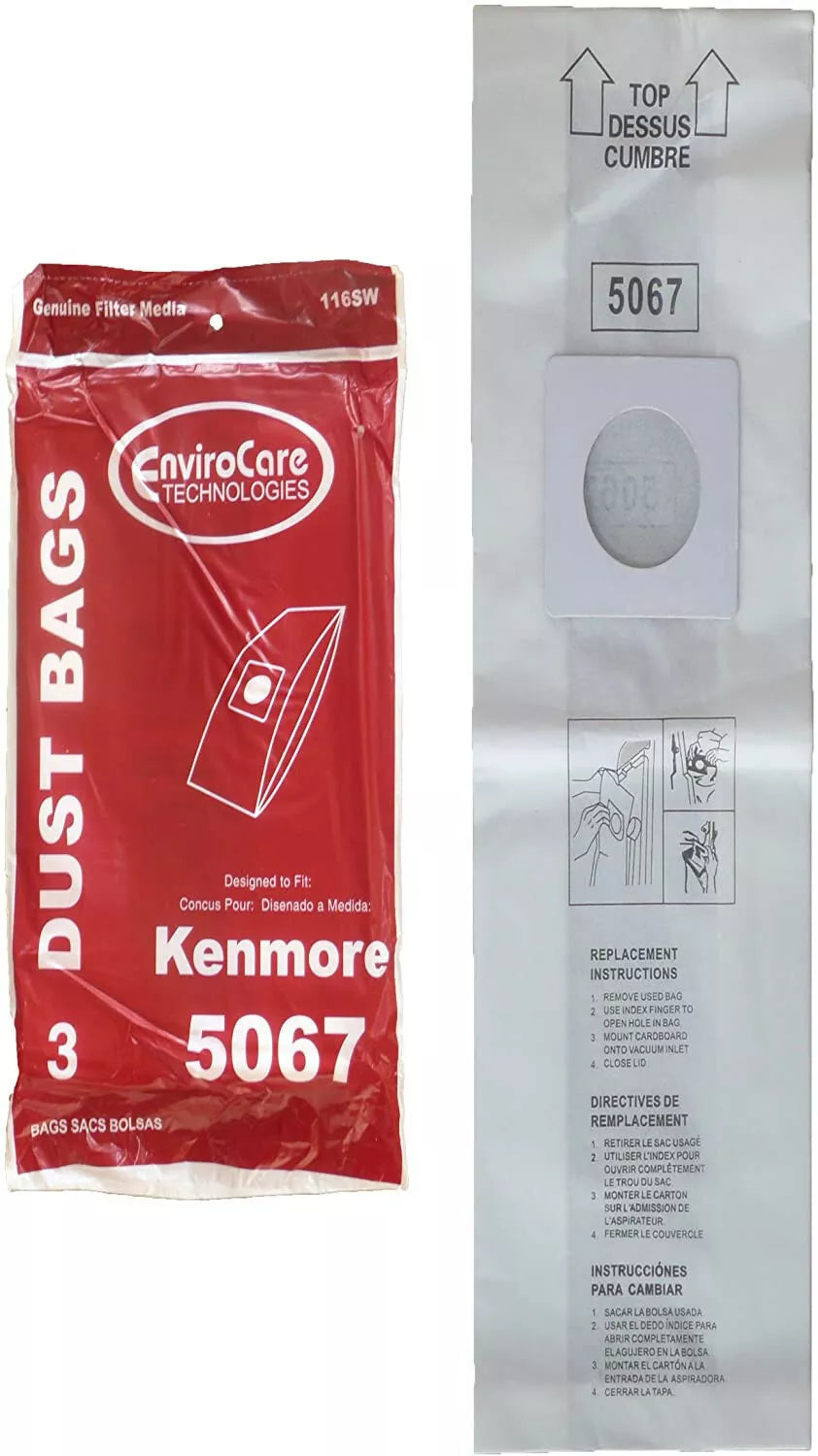 Bag - Paper - Kenmore upright bag #5067 (3)