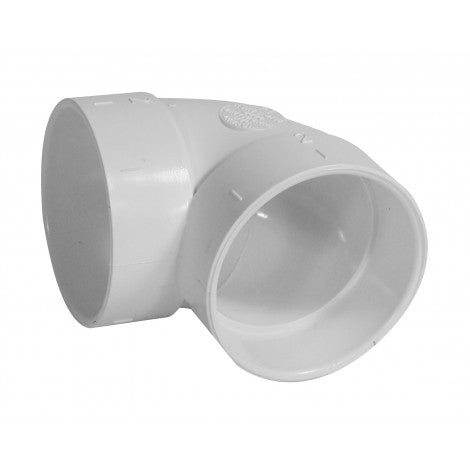 Fitting - 2" x 3" PVC short 90 elbow